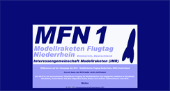 Desktop Screenshot of mfn.modellraketen.org
