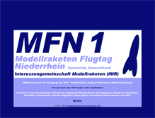 Tablet Screenshot of mfn.modellraketen.org